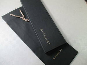 ☆ネクタイケース/空箱/袋◆定形外350円◆ブルガリ　BULGARI◇中古品☆ジャンク出品です☆黒色系☆◆第30弾ブランドがいっぱい◆30-4-1◆