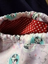 お弁当袋　Minnie Mouse　ハンドメイド_画像5