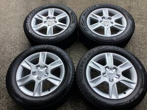 M6547 AUDI アウディ純正 16インチ 6.5J +50 112/5H＆205/55R16 ブリザック VRX2 スタッドレス 4本 A3 8P系に！