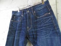 4090b27◆人気です◆79cm◆G-STAR RAW ジースターロウ ATTACC ユーズド加工 デニムジーンズ W29/デニムパンツ/ジーパン/ジャケット/シャツ_画像5