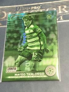 2022-23 Topps Stadium Club Chrome UEFA Club Competitions Mateo Tanlongo Sporting RC Night Vision Prism Baseカードパラレル /199