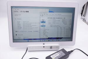 SSD換装済 ★ 富士通 LIFEBOOK GH77/T ② ★　Windows11 ＋ 新品SSD 512GB　★ Wifi ブルーレイ Winタブ タブレット　訳あり