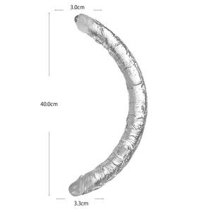 ■スーパーロングディルド　 40cm!! 　太さ3.0cm! ダブルディルド【まとめて3点で送料無料でご案内致します。】