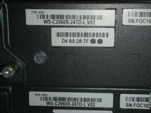 ☆2台セット！Cisco Catalyst2960S 10G [WS-C2960S-24TD-L V02]！(#F7-541)「100サイズ」☆_画像3