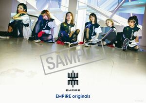 EMPiRE / EMPiRE originals / HMV限定 非売品ポスター ② YUKA YU-Ki MAYU MiDORiKO MAHO MiKiNA