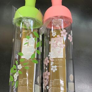 フィルターインボトル７５０ml グリーンティーと桜柄