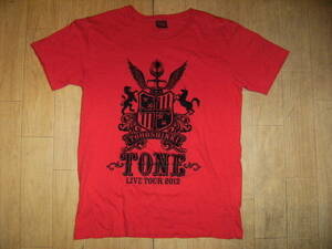 韓国アイドル LIVE TOUR 2012 ライブツアー TONE 東方神起 Tシャツ★ユンホ ジェジュン ユチョン