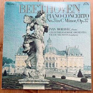 LP 稀少盤 Beethoven Ivan Moravec べートーヴェン イヴァン・モラヴェッツ/ Beethoven Ivan Moravec, Piano Concerto No.3 PAL-1016