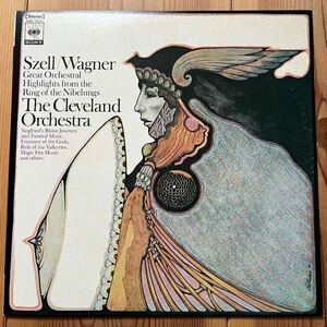 LP 稀少盤 Szell / Wagner The Cleveland Orchestra Great Orchestra Highlights From The Ring Of The Nibelungs SOCL 1014