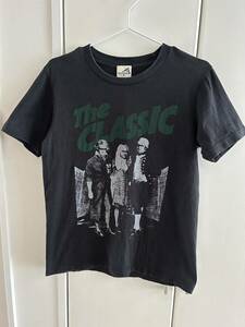 CAPITAL RADIO ONE Tシャツ The CLASSIC ロゴ The Clash モチーフ サイズS 黒ブラック 色褪せ有 中国製 ベートーベン バッハ モーツァルト