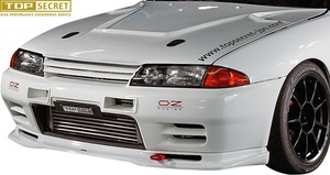 【M's】R32 GT-R BNR32 (1989.5-1994.10) TOP SECRET フロントリップスポイラー CARBON トップシークレット エアロ パーツ カスタム