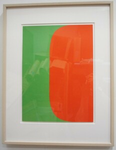 *エルワース･ケリー｢作品｣1964年 オリジナル･リトグラフ ミロワール挿入作品ですがE･ケリーは滅多に出ません｡ 真作保証, 絵画, 油彩, 抽象画