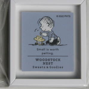 WOODSTOCK NEST Sweets&Goodies　ウッドストックネスト　ミニフレームマグネット　ナデナデ 送料無料 PEANUTS ウッドストック ライナス