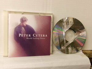 ▲CD PETER CETERA ピーター・セテラ / WORLD FALLING DOWN 国内盤 ワーナー WPCP-4851◇r50903