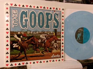 ▲LP THE GOOPS / LUCKY 輸入盤 BLACKOUT BLK-29 ブルー・マーブル・カラー盤◇r50916