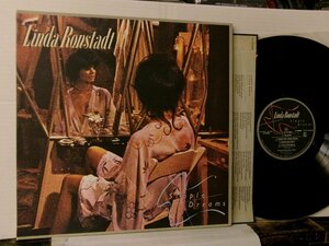 ▲ダブルジャケLP LINDA RONSTADT リンダ・ロンシュタット / SIMPLE DREAMS 夢はひとつだけ 国内盤 ワーナー P-10398Y◇r50916