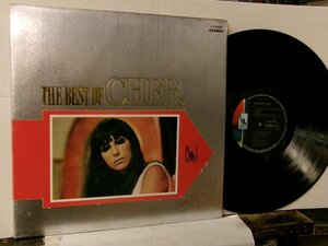▲ダブルジャケLP CHER シェール / THE BEST OF CHER フォークロックのすべて 国内盤 東芝 LP-9529 ◇r50916