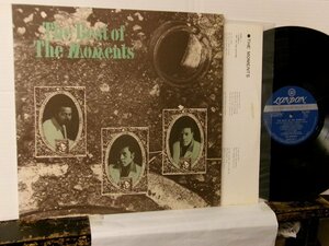 ▲LP THE MOMENTS ザ・モーメンツ / THE BEST OF ザ・ベスト・オブ 国内盤 キングレコード株式会社 SLC 425 ◇r50925