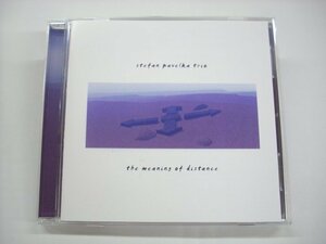 [CD] STEFAN PAVELKA TRIO / THE MEANING OF DISTANCE / 輸入　SPT-210503 ◇r50901