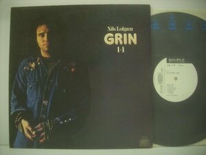 ■ ダブルジャケット LP 　ニルス・ロフグレン グリン / 1+1 グラハム・ナッシュ参加 NILS LOFGREN & GRIN ECPL 8 1972年 ◇r50909