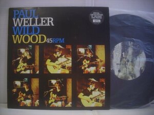 ● 輸入UK盤 10インチ PAUL WELLER / WILD WOOD ENDS OF THE EARTH ポール・ウェラー ワイルドウッド GO!DISCS GOD T104 ◇r50915