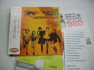 [帯付紙ジャケCD] THE ELECTRIC PRUNES / UNDERGROUND エレクトリック・プルーンズ 国内盤 オールデイズ ODRS98007 ◇r50918