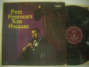 ■ 輸入USA盤 LP 　PETE FOUNTAIN'S NEW ORLEANS / ピート・ファウンテン ニューオーリンズ ディキシーランド 1959年 CRL 57282 ◇r50928