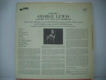 ■ LP 　ジョージ・ルイスとニュー・オリンズ・ストンパーズ / コンサート! ディキシーランド GEORGE LEWIS 1954年 BST-81208 ◇r50928_画像2