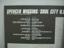 [LP] SPENCER WIGGINS スペンサー・ウィギンス / SOUL CITY U.S.A. ソウル・シティ U.S.A. 国内盤 ViViD SOUND VG-3002 ◇r50929_画像3