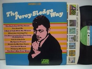 [LP] PERCY SLEDGE パーシー・スレッジ / PERCY SLEDGE WAY パーシー・スレッジ・ウェイ US盤 ATLANTIC SD 8146 ◇r50929