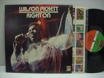 [LP] WILSON PICKETT ウィルソン・ピケット / RIGHT ON ライト・オン US盤 ATLANTIC SD 8250 ◇r50929_画像1