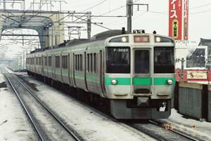 鉄道写真　北海道旅客鉄道（JR北海道）　721系3000番台　Lサイズ　ネガ・データ化