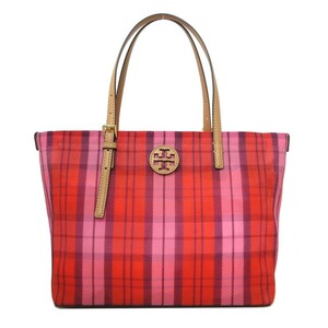 トリーバーチ トートバッグ TORY BURCH チェック柄 エマーソン メッシュ E/W マーケット トート 肩掛け 146732 650 レディース 