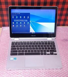 1054# charge number of times 75 times #ASUS Chromebook Flip C302C silver beautiful goods 