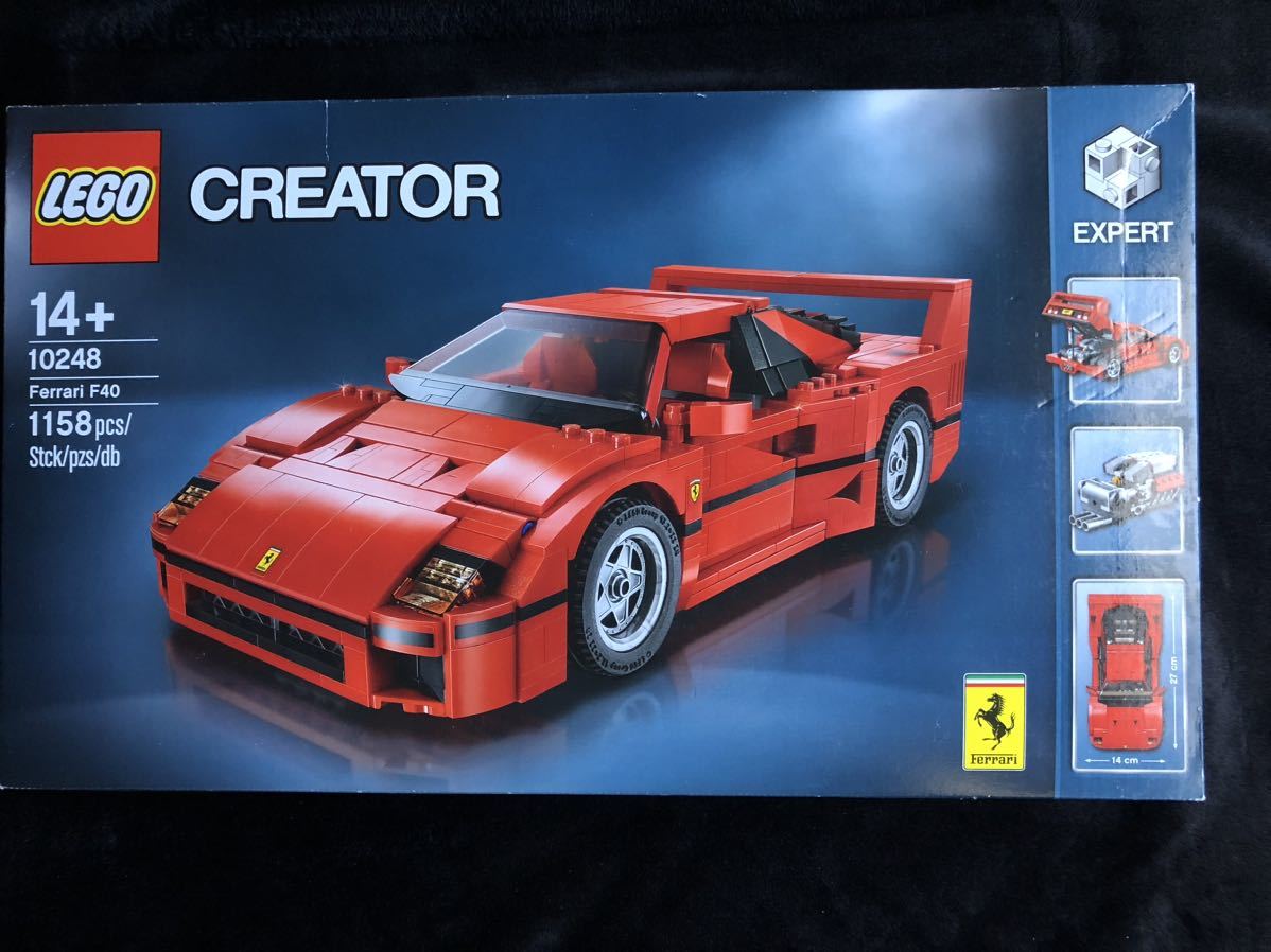 LEGOクリエイター10248 Ferrari F40フェラーリ 未開封-