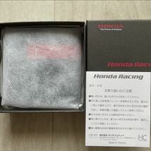 【公式グッズ】新品 HONDA レザーコインケース H925 牛革 エンボス加工 小銭入れ ミニ財布 サブ 黒ブラック 赤レッド 玉 コイン入れ 純正品_画像5