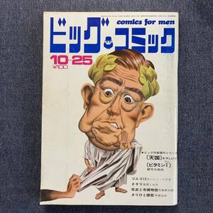 ビッグコミック 1970/10/25 昭和45年 読切-天国/水木しげる ビタミンI望月三起也 手塚治虫石森章太郎篠原とおる ゴルゴ13 伊坂芳太郎表紙展