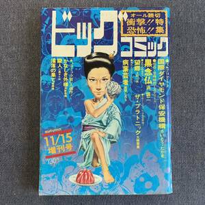 ビッグコミック 増刊号 1971/11/15 昭和46年 オール読切 望郷/上村一夫 黒念仏/浜慎二 病葉芸者/笠間しろう ゴルゴ13/さいとう・たかを