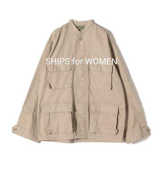 SHIPS for WOMEN ROTHCO:ツイルB.D.U クルーネックシャツ