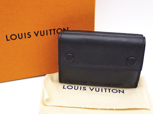 LOUIS VUITTON ルイヴィトン M67631 ディスカバリー コンパクト ウォレット 三つ折り財布 コンパクト財布 ブラック