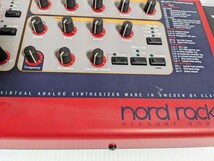 ジャンク品　CLAVIA　nord rack 2　音源モジュール　シンセサイザー　SRAM CARD(1MB)付き_画像5