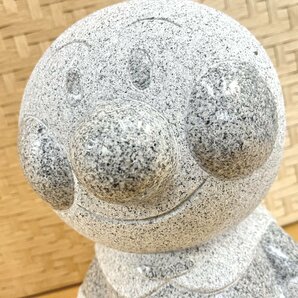■ 展示品 TAKAO 御影石 スタチュー アンパンマン 置物 30cm 立姿 ★の画像2