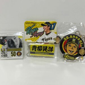 阪神タイガース　青柳晃洋選手　4点セット