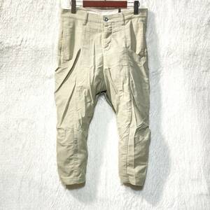 KAZUYUKI KUMAGAI* masterpiece * nylon cotton stretch mesh sarouel pants cropped pants ash beige 2kazyuki bear gai regular price 3 ten thousand jpy 