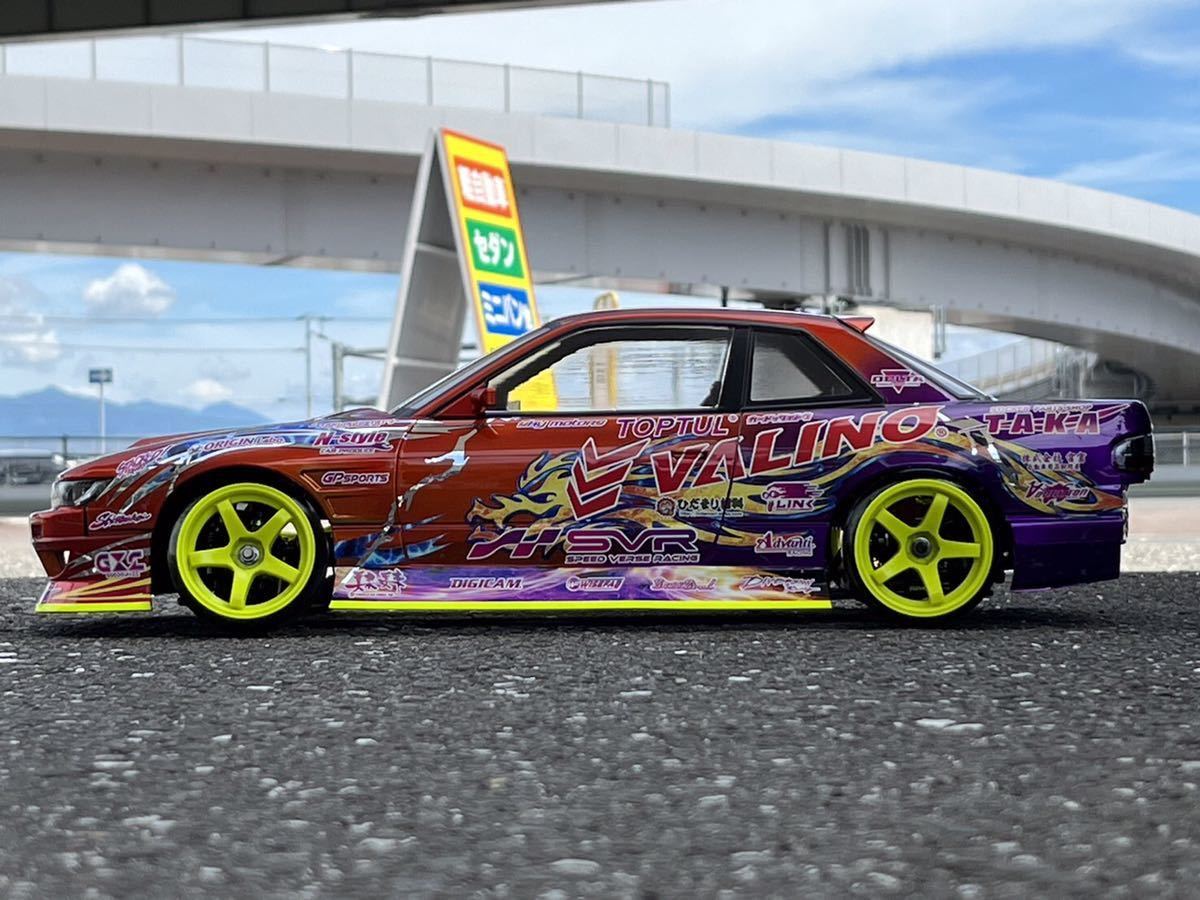 アディクション ADDICTION ラジコンボディ 1/10 NISSAN S13 シルビア