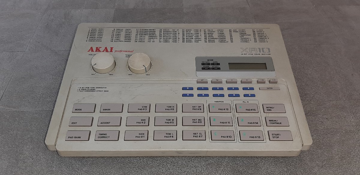 2023年最新】ヤフオク! -akai リズムマシン(楽器、器材)の中古品・新品