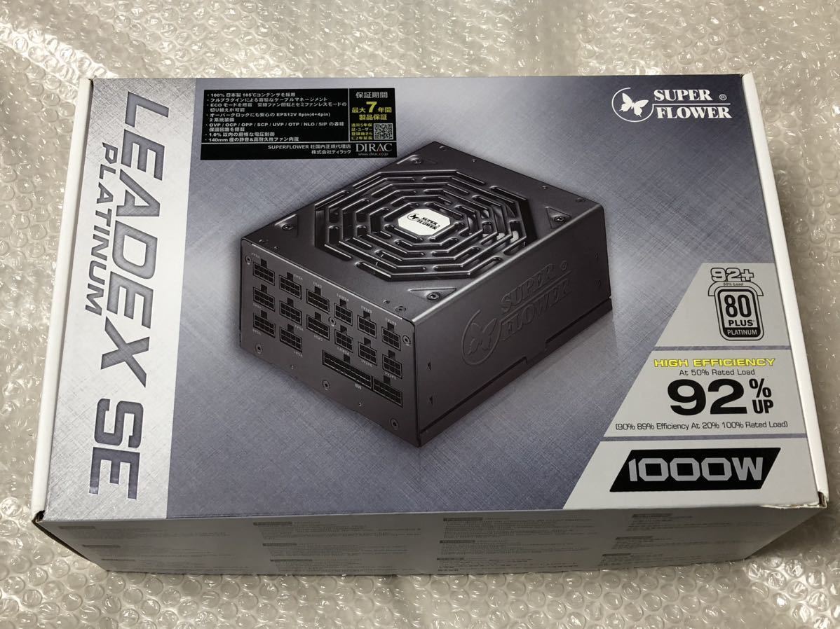 SUPER FLOWER LEADEX PLATINUM SE 1200W-BK Yahoo!フリマ(旧)-