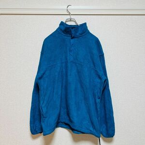 90s L.L.Bean エルエルビーン ハーフボタン　ハーフジップ　フリース