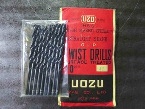 No.785 ドリル　4.5mm 9本　未使用品