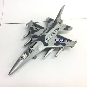 [玩具] F-16 戦闘機 飛行機 軍用機 おもちゃ プルバック ダメージあり USAF US.air force